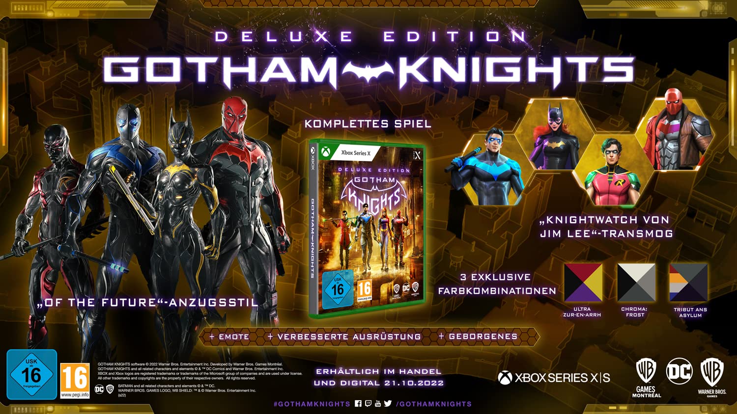 Gotham Knights Deluxe Edition (XBox Series X - XSRX) : Amazon.ca